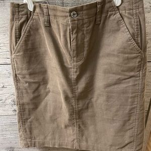 Banana Republic Factory Corduroy skirt